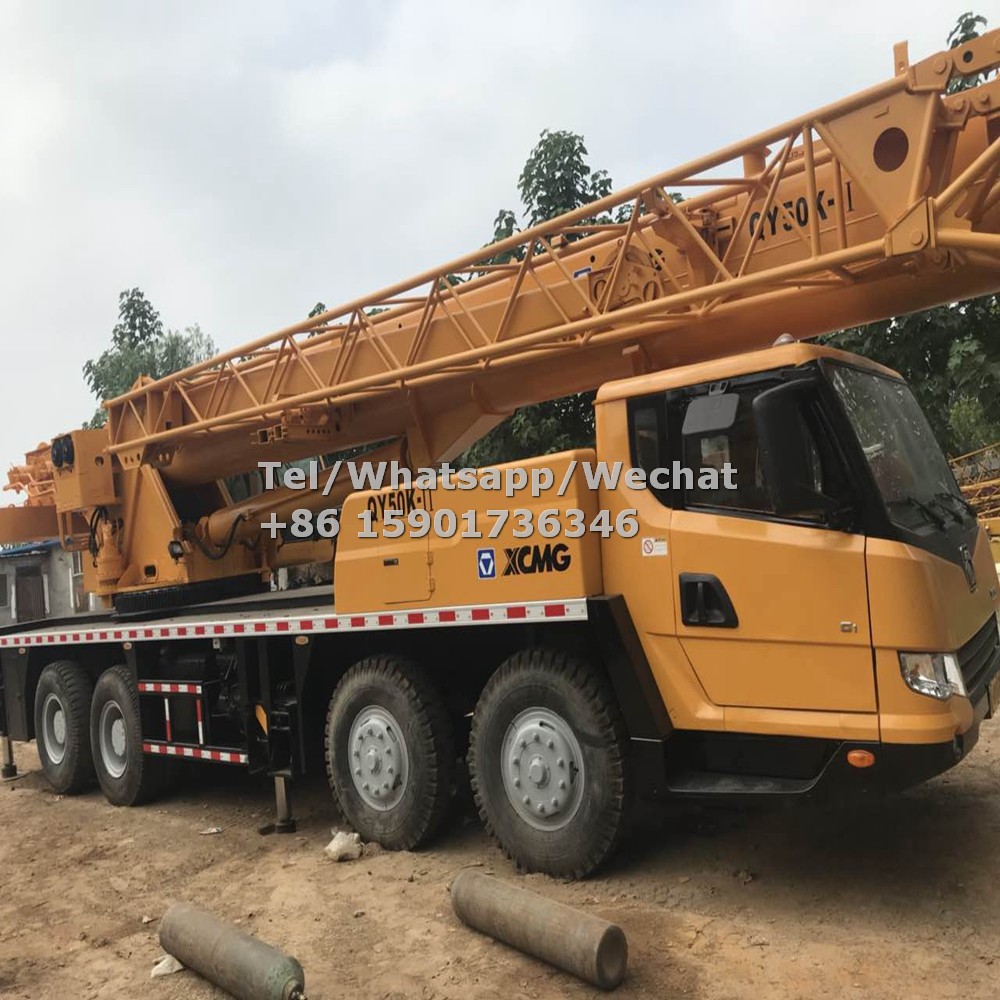 Best Performance 2018 XCMG QY50K-II 50 ton Truck Crane